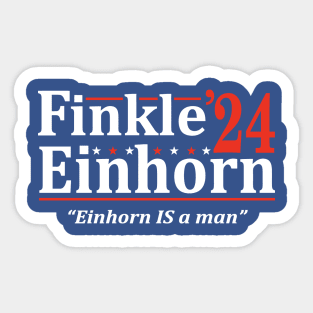 Finkle Einhorn For President 2024 Sticker